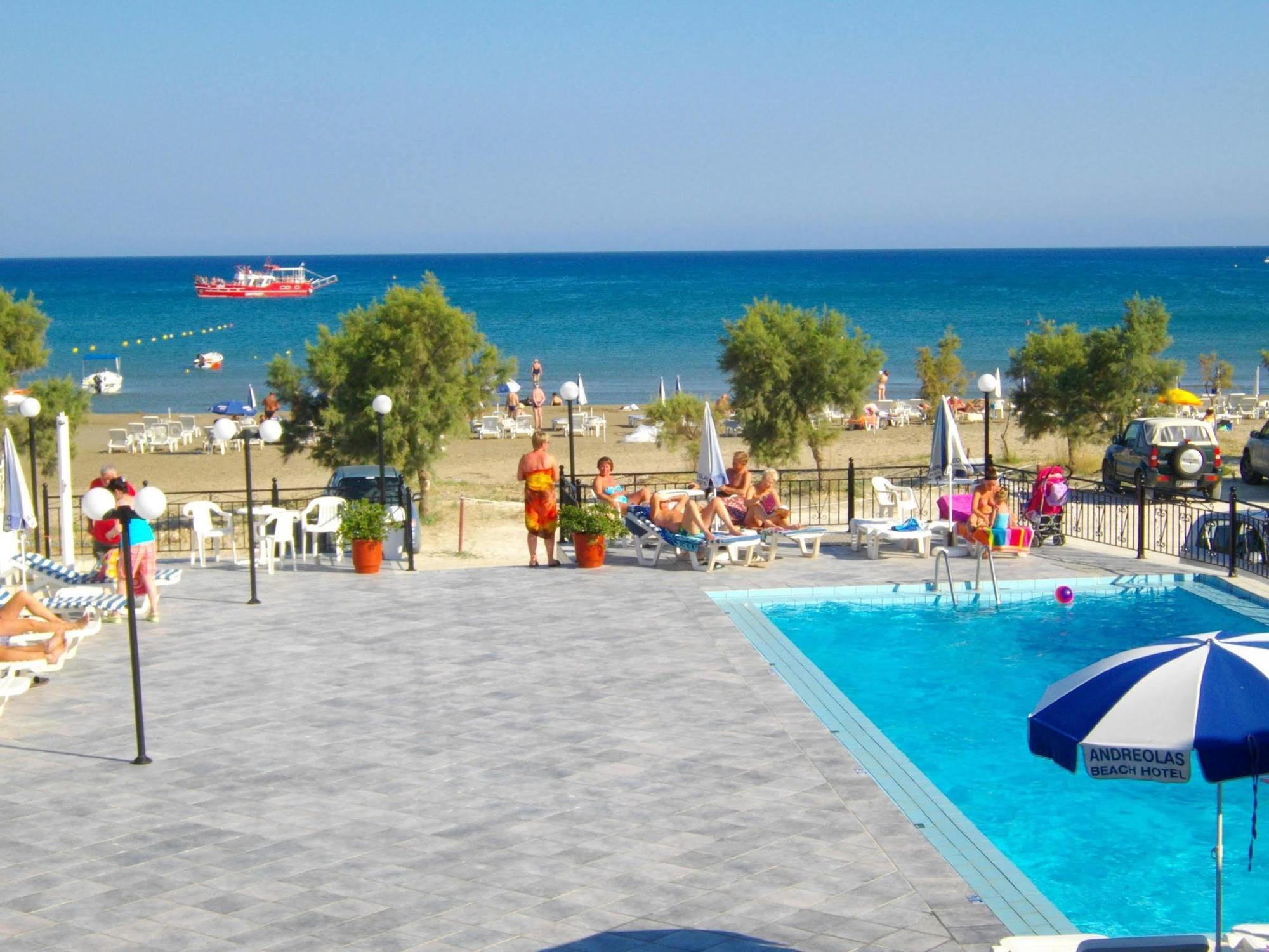 Andreolas Beach Hotel Ciliví Kültér fotó